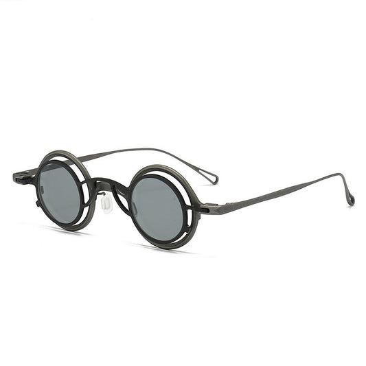 Clip Adaptador de Gafas de Marco Circular Perfecto