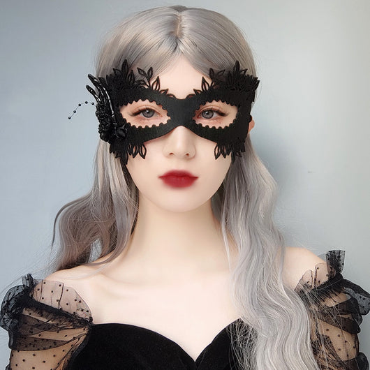 Antifaz Mascarada Elegante con Rosas para Mujer