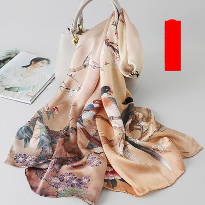 Pañuelo de Seda Estampado para Mujer - Image 41