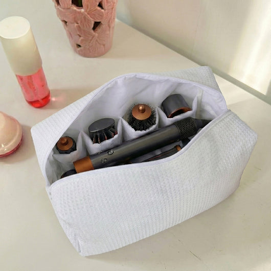 Bolsa Organizadora de Gran Capacidad para Secador y Maquillaje con Forro de Algodón - Image 3
