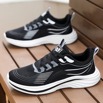 Zapatos Deportivos Hombre Transpirables Ligeros Suela Suave - Image 3