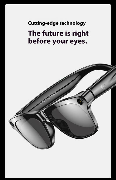 Gafas Inteligentes con Cámara, Traductor IA y Bluetooth - Image 11
