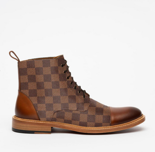Botas Martin de Caña Baja con Cordones Frontales para Hombre - Estilo Primavera