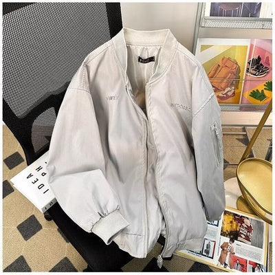 Chaqueta Bomber Oversize para Parejas - Image 14