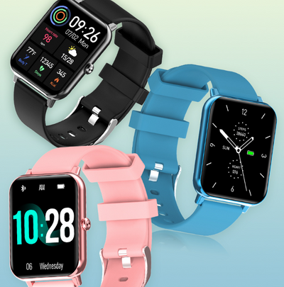 Pulsera Inteligente con Monitor de Frecuencia Cardíaca y Oxígeno en Sangre