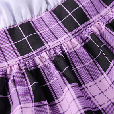 Falda Plisada con Estampado Lattice - Image 17