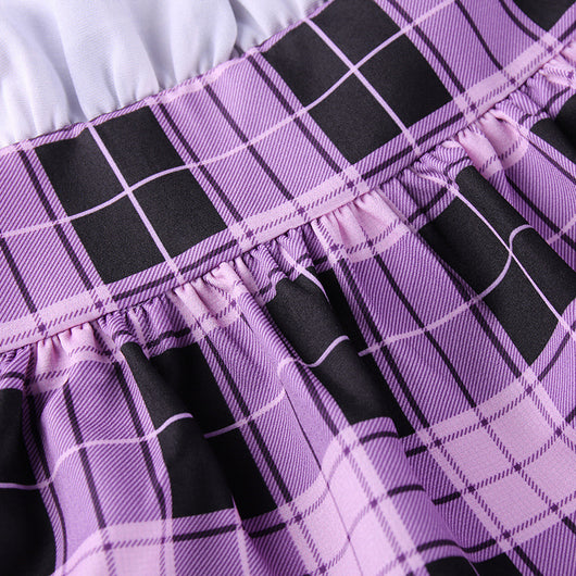 Falda Plisada con Estampado Lattice - Image 17