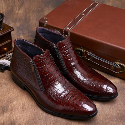 Botas Ejecutivas Altas de Cuero Premium - Image 6