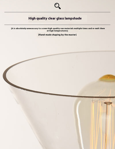Lámpara Colgante Nórdica de Cristal Transparente para Restaurante - Image 33