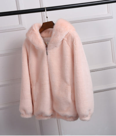 Abrigo con Capucha Largo para Otoño e Invierno - Image 7