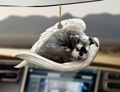 Adorno Colgante Perro Ángel Durmiendo - Decoración Acrílica para Auto, Hogar y Puertas - Image 29