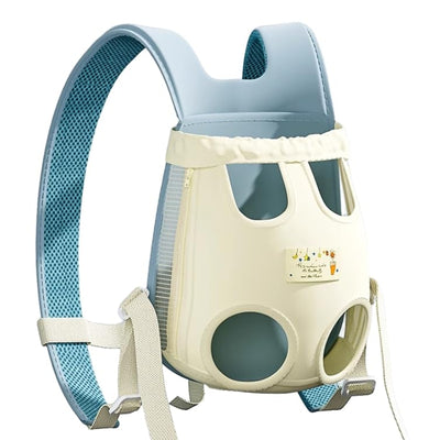 Mochila Transportadora para Perros Respirable con Arnés Ajustable para Mascotas Pequeñas - Image 9