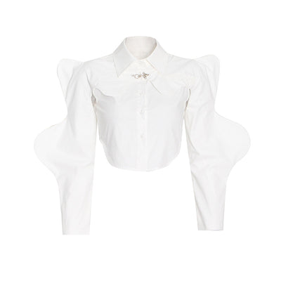 Blusa Sin Mangas Corta de Color Sólido - Estilo Moderno y Versátil - Image 10