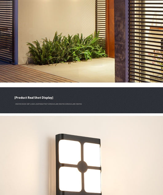 Lámpara LED Impermeable para Balcón y Jardín - Diseño Moderno Minimalista - Image 30