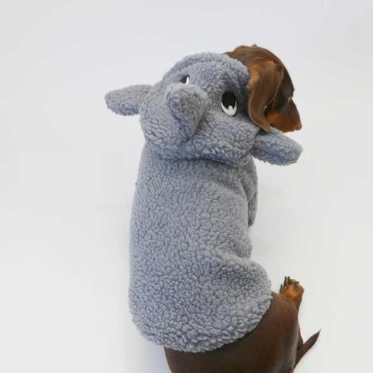 Abrigo Térmico para Mascotas con Forro de Polar - Diseño Tiburón - Image 13