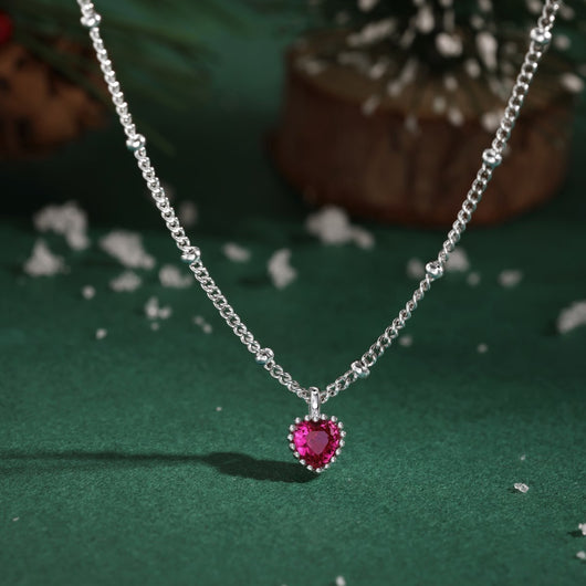Collar de Plata Esterlina S925 para Mujer con Diseño de Corazones - Image 16
