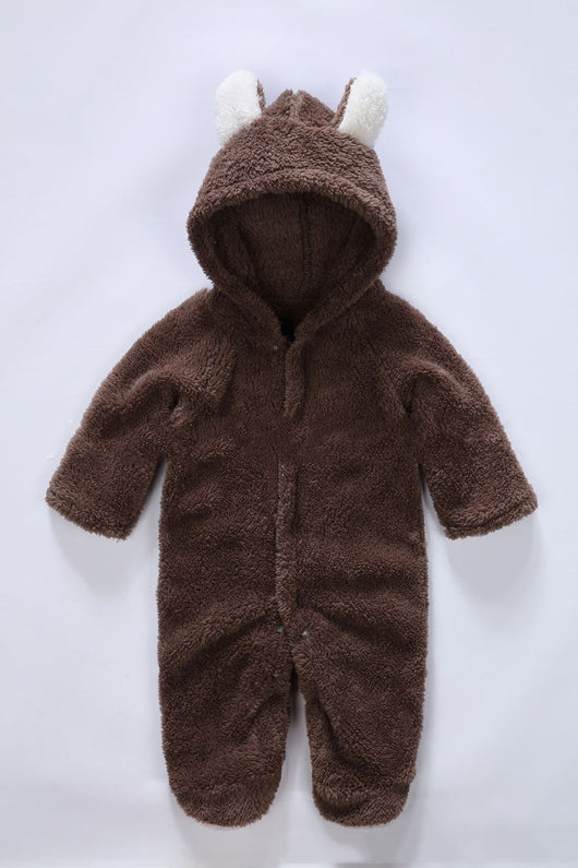 Pijama Enterizo de Terciopelo Infantil sin Relleno - Image 6