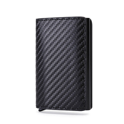 Cartera Automática RFID con Soporte Magnético para Hombre - Image 7
