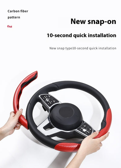 Funda para Volante de Gamuza Absorbente con Patrón Fibra de Carbono - Image 33
