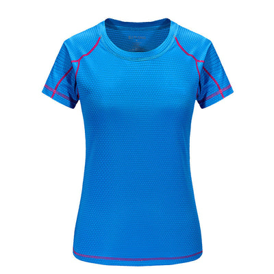 Camiseta Manga Corta de Seda para Hombre - Secado Rápido Cuello Redondo - Image 29