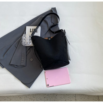 Bolsa de Hombro Retro Mate Gran Capacidad - Estilo Versátil Todo Uso - Image 23