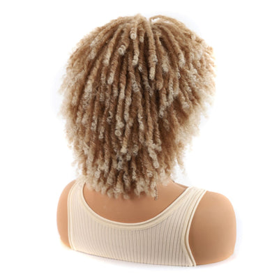 Peluca Afro Rizos Pequeños 6 Pulgadas - Cabello Natural y Voluminoso - Image 14
