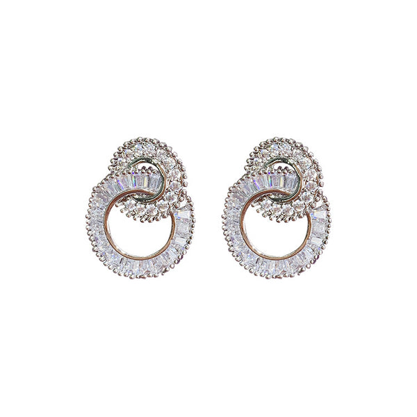 Aretes Circulares de Moda