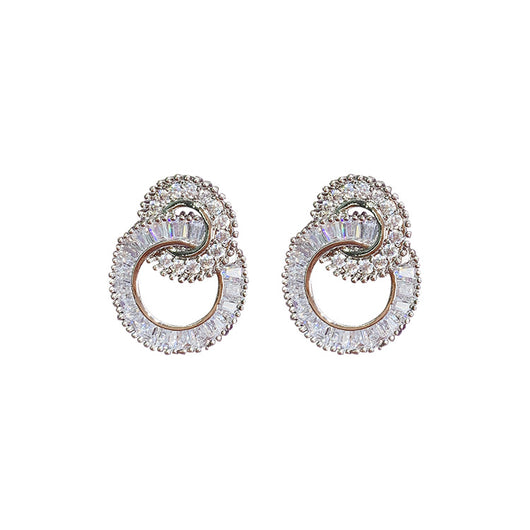 Aretes Circulares de Moda