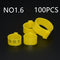1.6 Amarelo 100 Peças