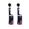 Kitchen knife earrings