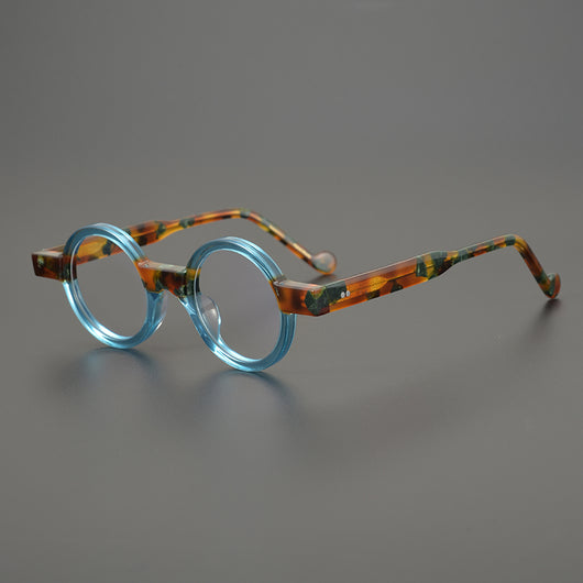 Gafas Redondas Artesanales Unisex - Estilo Vintage Moderno - Image 2