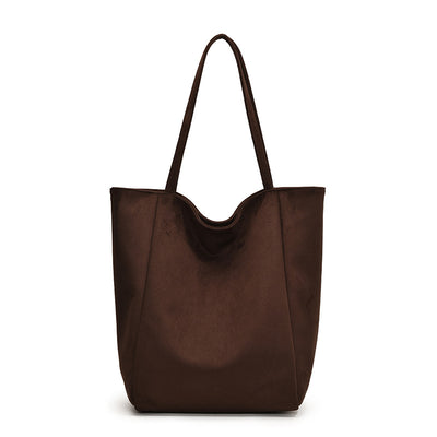 Bolso Retro de Cuero Mate con Capacidad Extra - Bolsa Tote Bandolera Versátil - Image 7