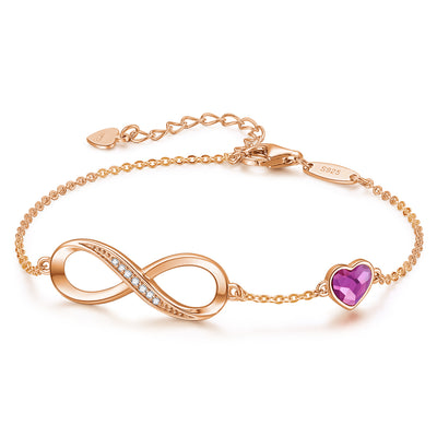 Pulsera de Plata Esterlina para Mujer - Amor Eterno Minimalista - Image 24