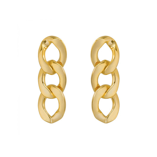 Aretes Geométricos Retorcidos en Metal Versátil - Image 3