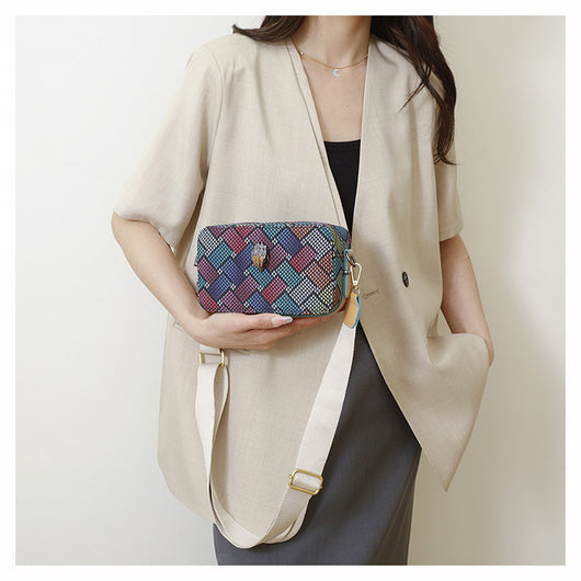 Bolsa para Cámara Elegante Multicolor con Diseño Águila y Correa Ancha - Image 25