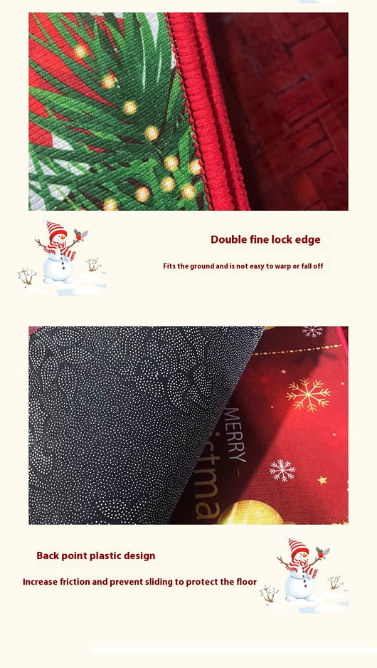 Tapete Navideño Decorativo para Puerta - Bienvenida Festiva - Image 19