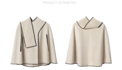 Capa y Chal Reversible con Costura Halter - Image 6