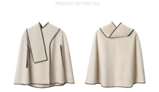 Capa y Chal Reversible con Costura Halter - Image 6