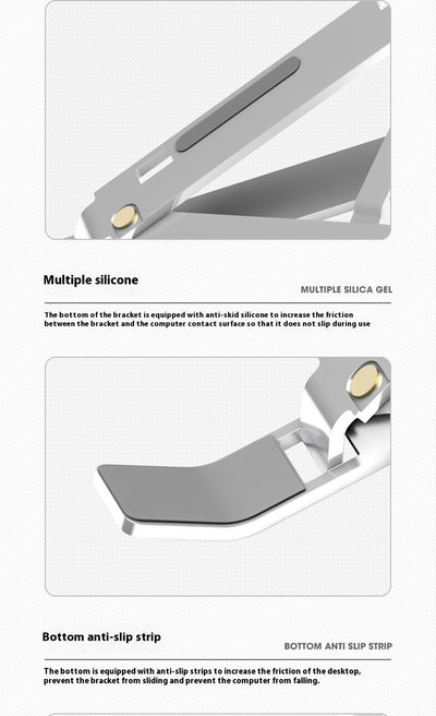 Soporte Aluminio N3 para Laptop Plegable con Refrigeración y Base para Tablet - Image 21