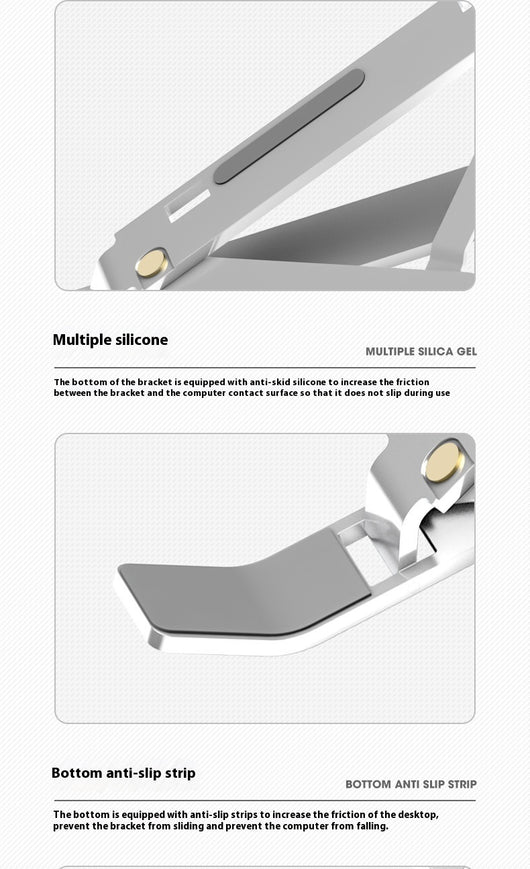 Soporte Aluminio N3 para Laptop Plegable con Refrigeración y Base para Tablet - Image 21