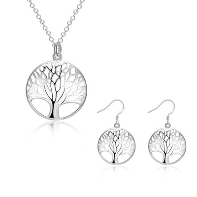 Dije Árbol de la Vida Calado en Plata 925 - Image 2