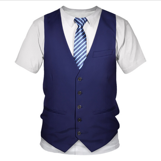 Camiseta Uniforme Chaleco con Impresión 3D Digital