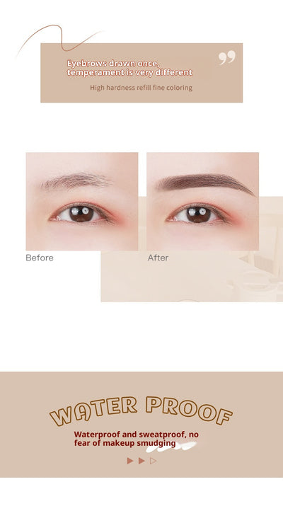 Lápiz de Cejas Doble Punta Resistente al Agua - Precisión y Durabilidad - Image 16