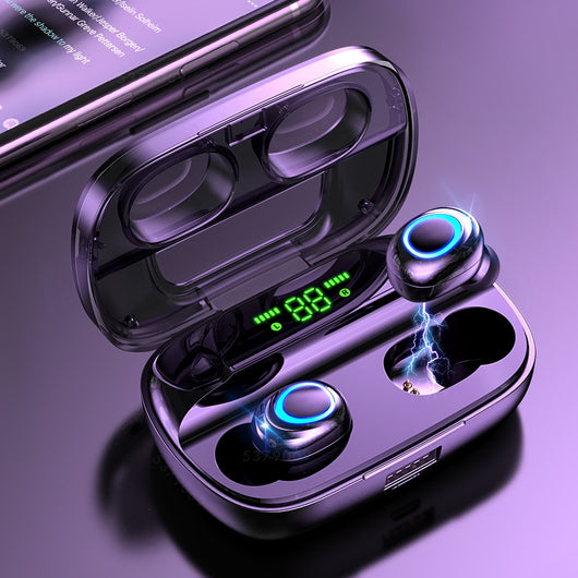 Auriculares Deportivos Dobles con Pantalla Digital Resistentes al Agua S11 - Image 6