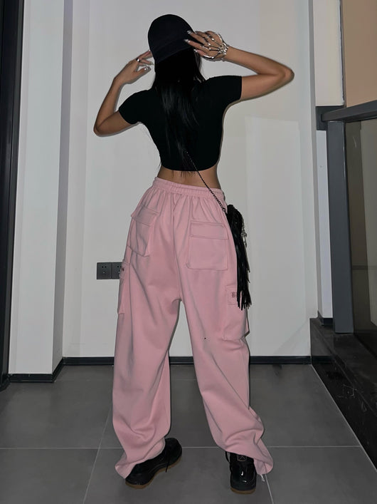 Pantalones Holgados Jazz Hip Hop para Mujer - Ropa Deportiva Casual - Image 3