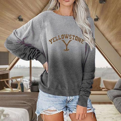 Suéter Casual de Cuello Redondo con Estampado 3D para Mujer - Image 8