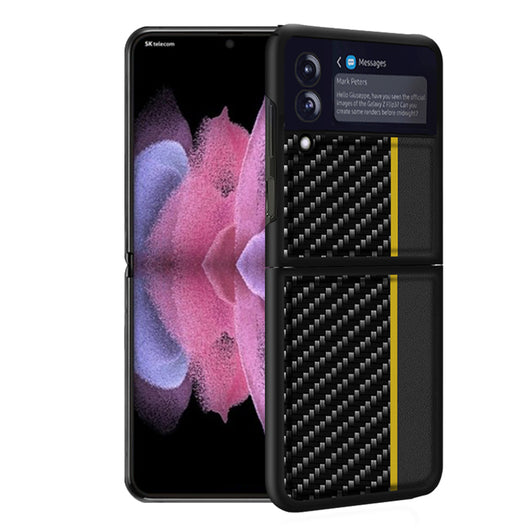 Funda Protectora de Fibra de Carbono con Diseño Bicolor - Image 3