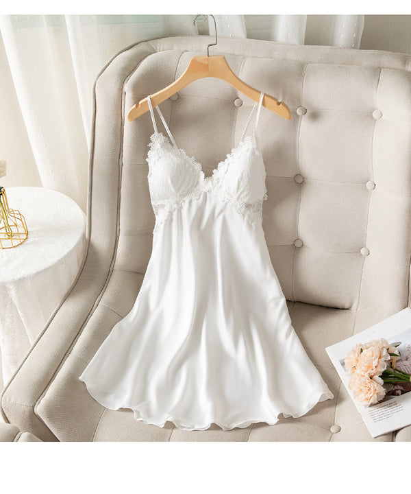 Camisón Fresco con Tirantes Cruzados - Ropa de Descanso Perfecta para Climas Cálidos - Image 3
