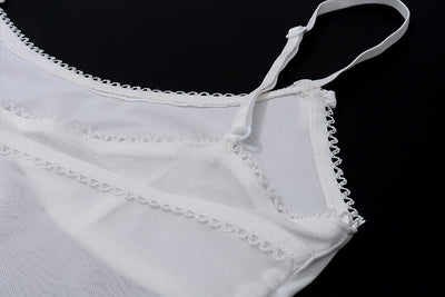 Camisola de Malla con Cinta y Falda Elegante - Image 6