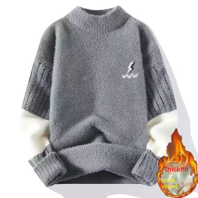 Suéter de Visón para Hombre - Abrigo Térmico Trendy - Image 13